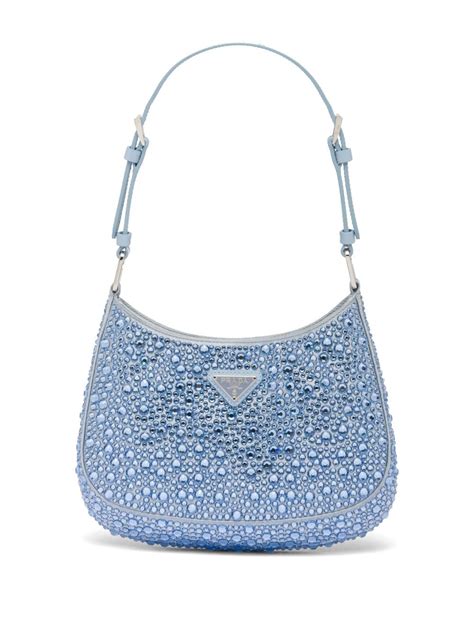 prada cleo bag blue|prada cleo bag celebrities.